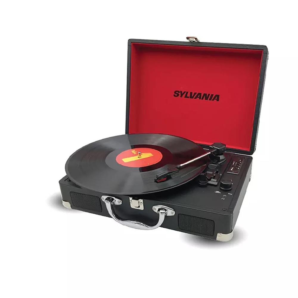 Sylvania Portable Suitcase Turntable